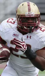 Sophomore running back Myles Willis recorded a 95 yard kickoff return for touchdown in the Jay McGillis Spring Game.