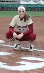 Senior Nicole D'Argento was named to the 2014 NFCA Division 1 all-Region team today along with teammates Tory Speer and Megan Cooley.