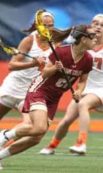 Caroline Margolis had a game-high five assists.