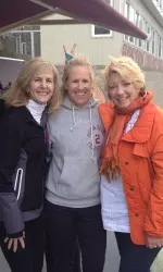 Lizanne Barrone, Julie Ricciardi and Yolanda Nunley