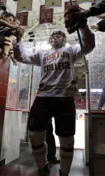 Patrick Brown earned at least a 3.0 grade point average in all four of his seasons as an Eagle