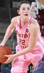 Sophomore Emilee Daley strategizes in a game against Virginia Tech last season.