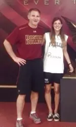 Marti Mosetti, a native of Trieste, Italy, will join the BC women's basketball team in September.