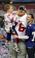 Snee earned a Superbowl ring with the Giants in 2008.