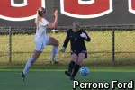 Senior Alex Johnson perserved the shutout with four saves, including a first half PK.