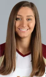 Freshman middle hitter Brittany Pavich lead the Eagles with a .714% hitting percentage vs. Yale