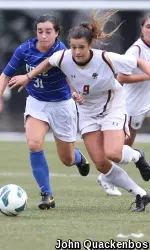 Stephanie McCaffrey notched her third multiple-point game as she had two goals and one assist in a 4-1 win over Illinois State.
