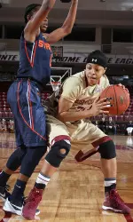 Shayra Brown produced off the bench with 5 points and 4 rebounds