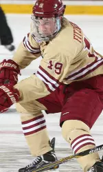 Ryan Fitzgerald scored his ninth of the season at Maine on Jan. 18