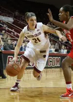 Rookie Marti Mosetti had a career-high seven assists and just one turnover in the game.