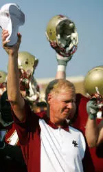 O'Brien has amassed the most wins (75) by a coach in BC football history.