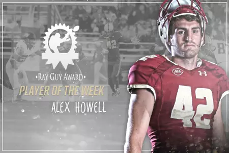 Alex Howell Ray Guy Award Weekly Winner