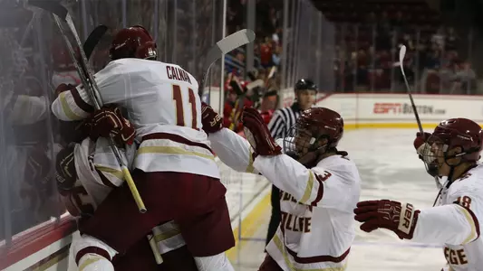 Celebration Huddle Mens Hockey