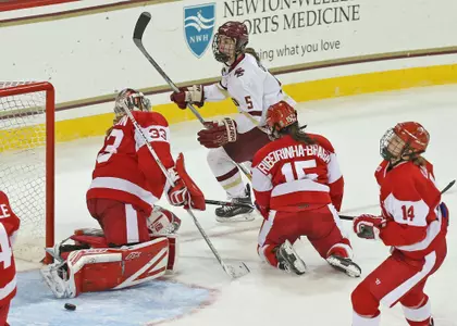 Alex Carpenter game-winning goal in OT against BU