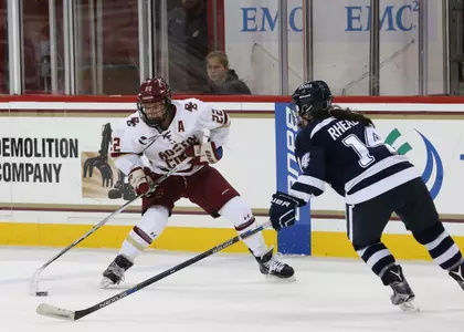 Haley Skarupa on the blueline