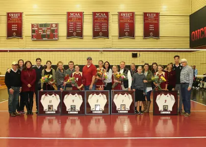 Boston College Volleyball Senior Day