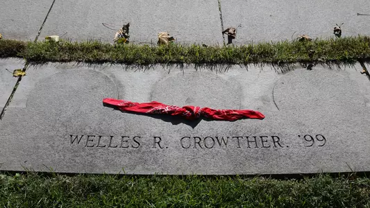 Wells Crowther Red Bandana Memorial
