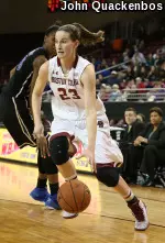 Kelly Hughes had 16 points in the overtime vs. NC State.