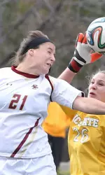 Hayley Dowd is one of two Eagles to earn conference all-academic honors