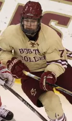 Rookie Noah Hanifin is riding a four-game point streak heading into Monday's game