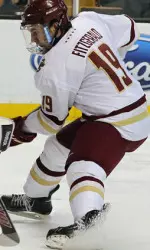 Sophomore Ryan Fitzgerald is tied for the most game-winning goals (5) in Hockey East