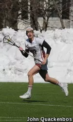 Mikaela Rix had four goals in the win over UConn today.