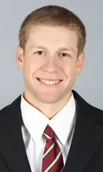 Senior utility man Travis Ferrick threw his first pitches and retired the side, striking out one.