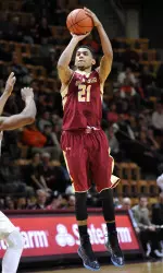 Hanlan led the ACC in overall and conference scoring this season.