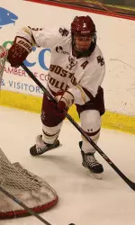 Alex Carpenter scored her nation-leading 35th goal of the season.