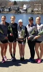 After winning five events on the river, BC hoists the trophy