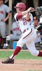 Sophomore Michael Strem hit his first career home run.