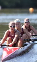 The Eagles rowed against strong winds on Saturday