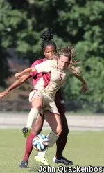 Senior Stephanie McCaffrey was named the Team MVP for the 2014 season.