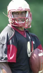 Sophomore QB Darius Wade is working hard to maintain his role as starter.