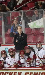 Head coach Katie Crowley