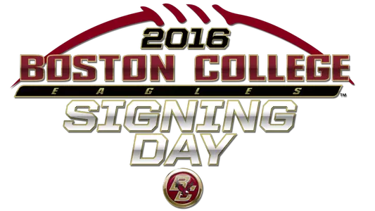 Boston College Football Signing Day Logo 2016