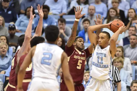 NCAA Basketball: Boston College at North Carolina