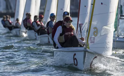 Sailing action photo