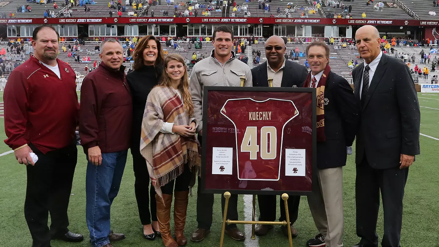 Luke Kuechly Jersey Retirement