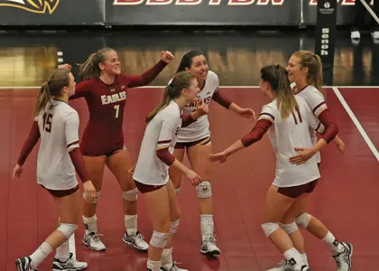 Volleyball celebration