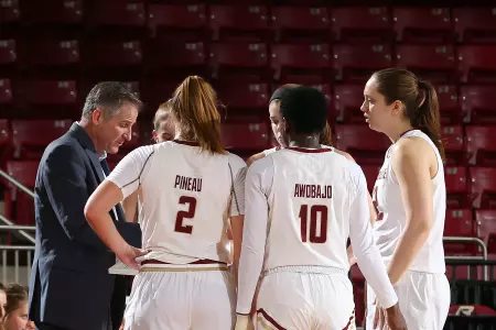 WBB Team Huddle