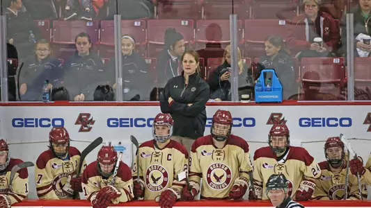 Katie Crowley and bench