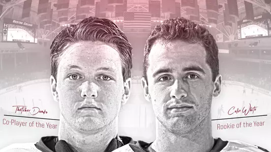 Demko Thatcher White Colin Hockey East