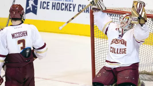 Demko Thatcher celebration