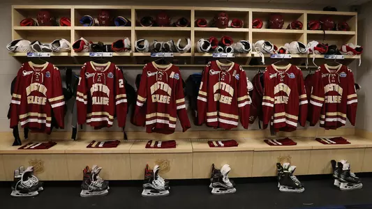 2016 Frozen Four Semifinals Locker Room