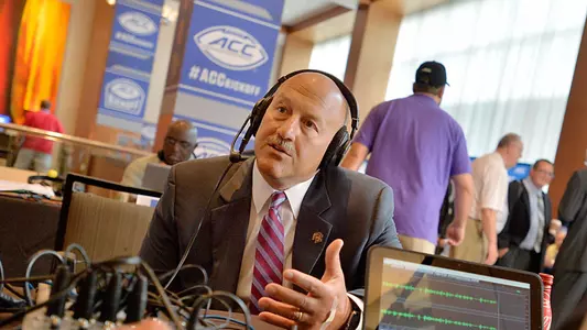 Steve Addazio at ACC Kickoff 2016