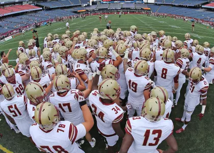 Football Team Huddle