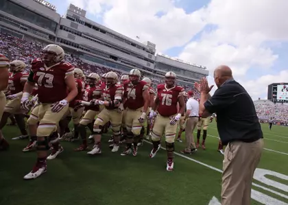 Steve Addazio and the Eagles at Virgnia Tech