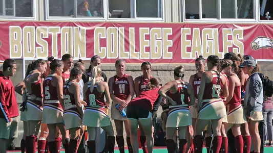 Field Hockey Team Huddle