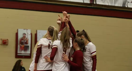 Volleyball Team Huddle 2016